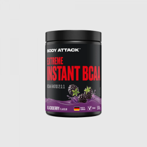 BODY ATTACK Extreme Instant BCAA vegan Brombeere - plantics