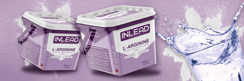 Inlead L-Arginine HCL 500g | Veganes Arginin Pulver für Training & Regeneration - plantics