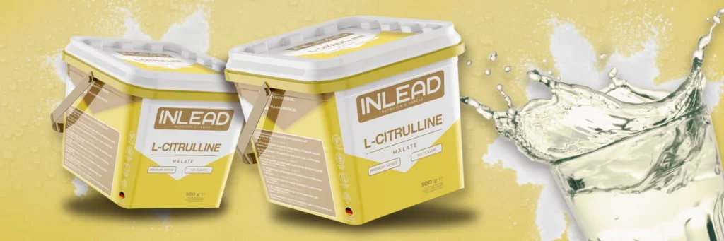 INLEAD L-Citrullin Malat 2:1 500 g vegan für deine Performance - plantics